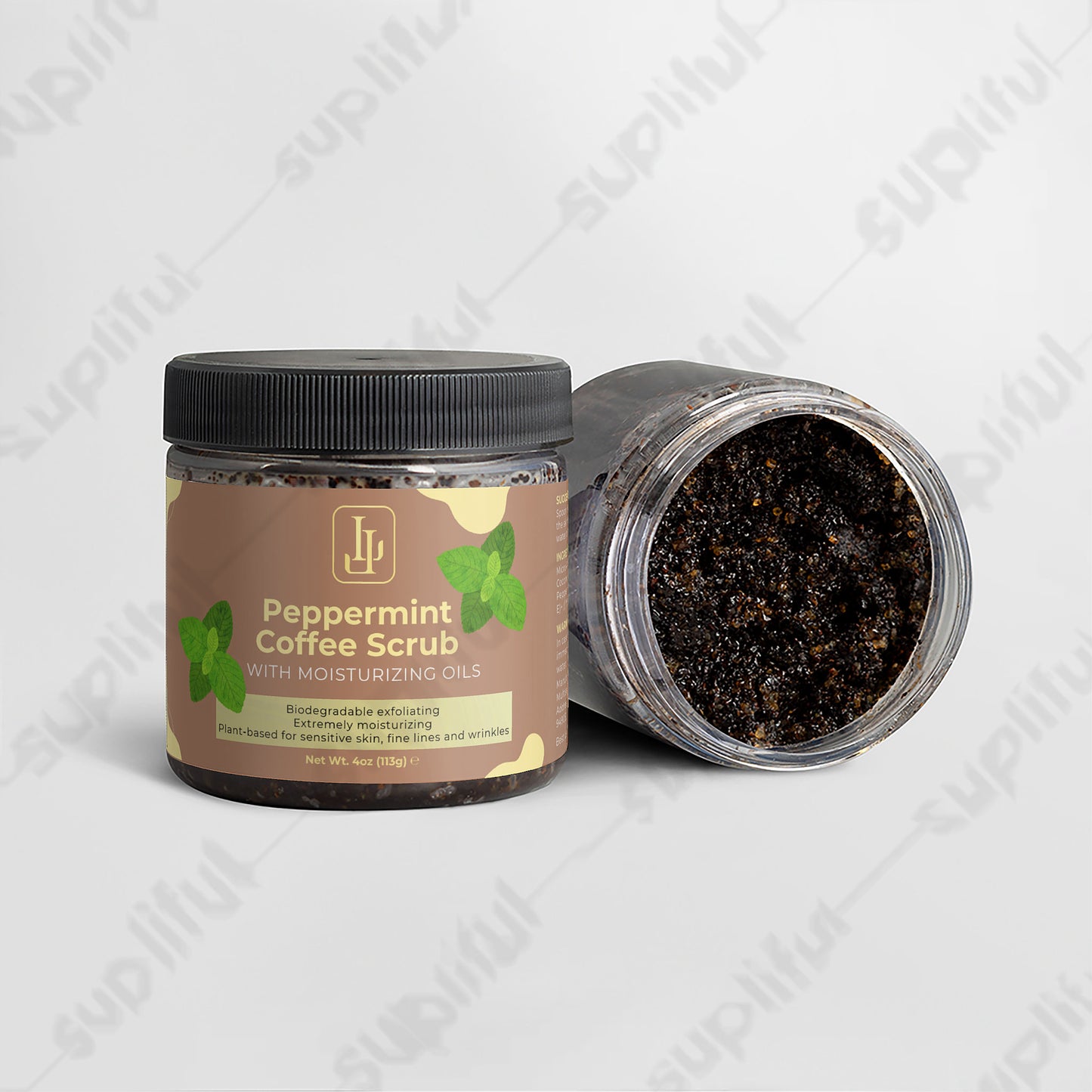 Peppermint Coffee Scrub