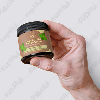 Peppermint Coffee Scrub