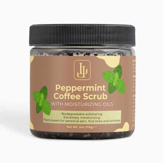 Peppermint Coffee Scrub
